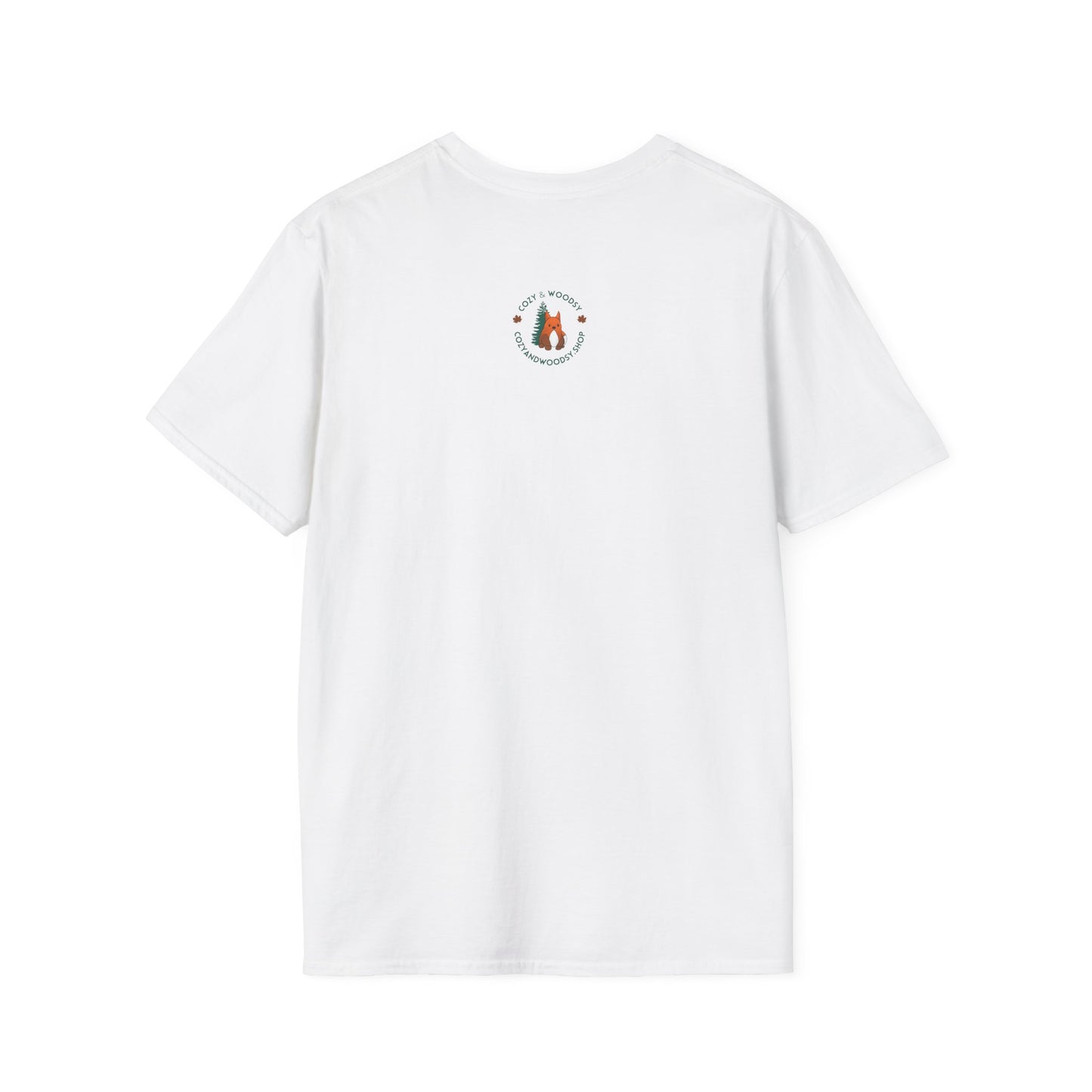Cozy Halloween Foxes | Unisex Softstyle T-Shirt