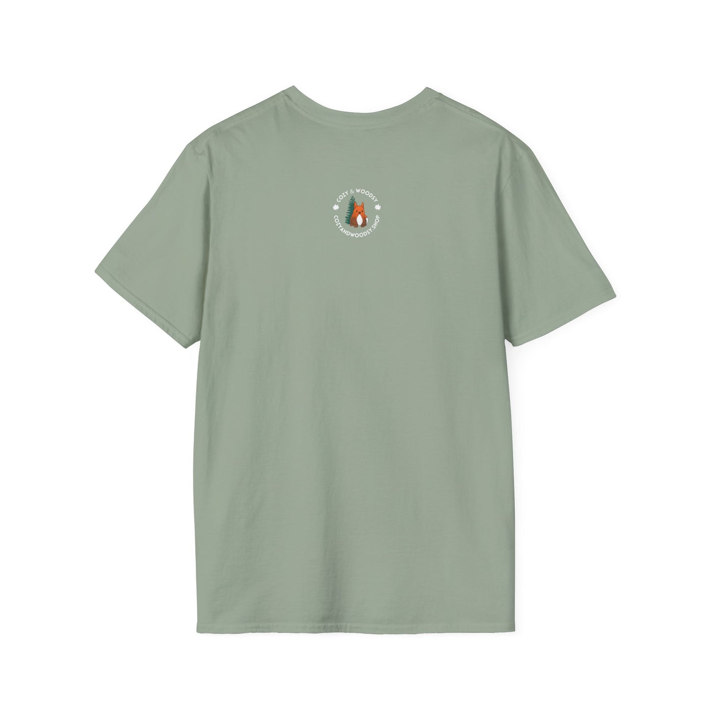Cozy Halloween Foxes | Unisex Softstyle T-Shirt