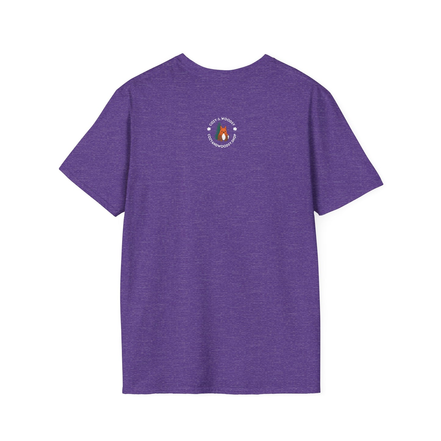 Cozy Halloween Foxes | Unisex Softstyle T-Shirt