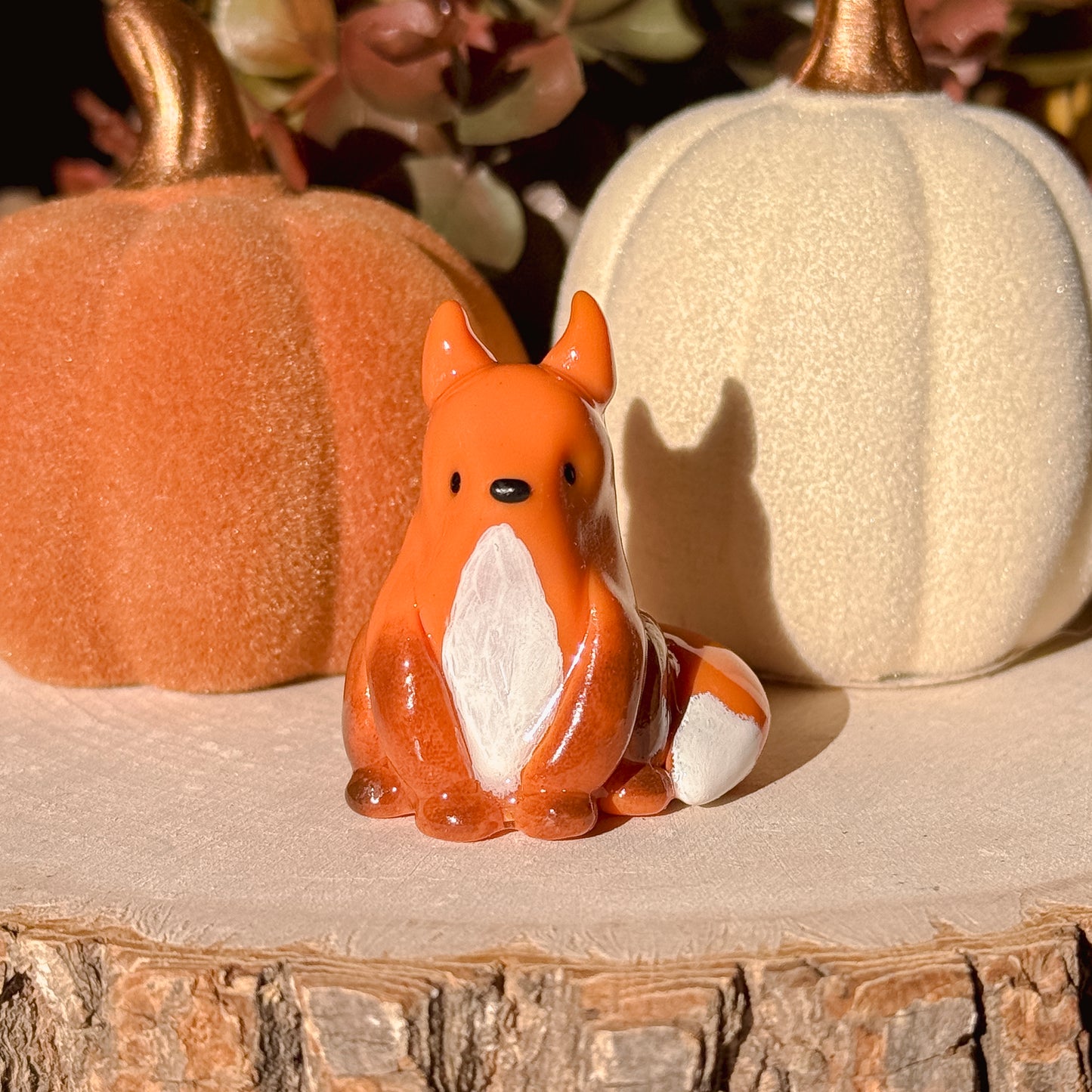 Cozy Orange Fox | Lil Woodsie Desk Friend
