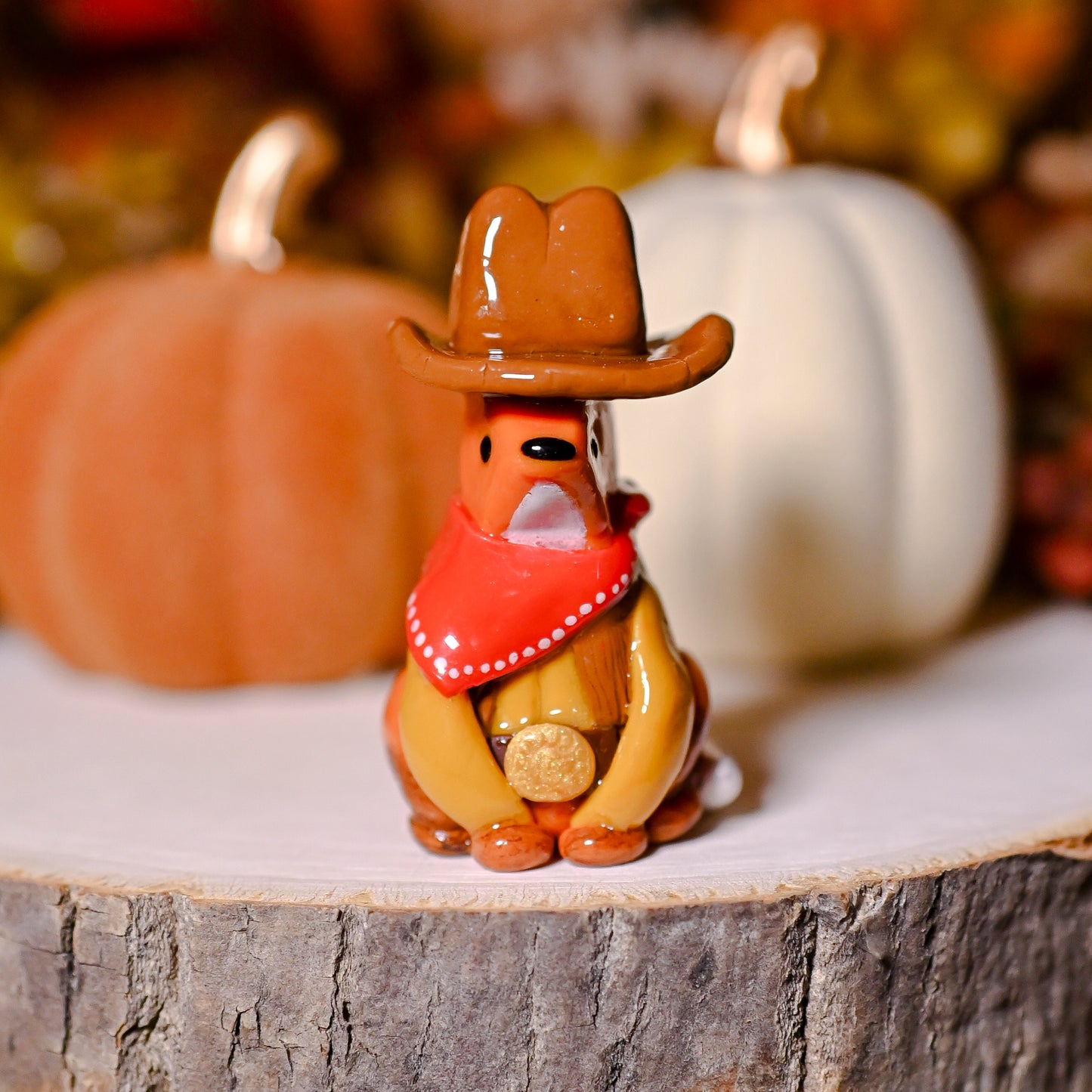 Cowboy Fox | Lil Woodsie Halloween Desk Friend
