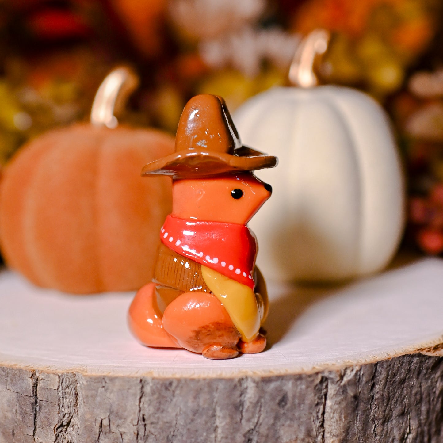 Cowboy Fox | Lil Woodsie Halloween Desk Friend