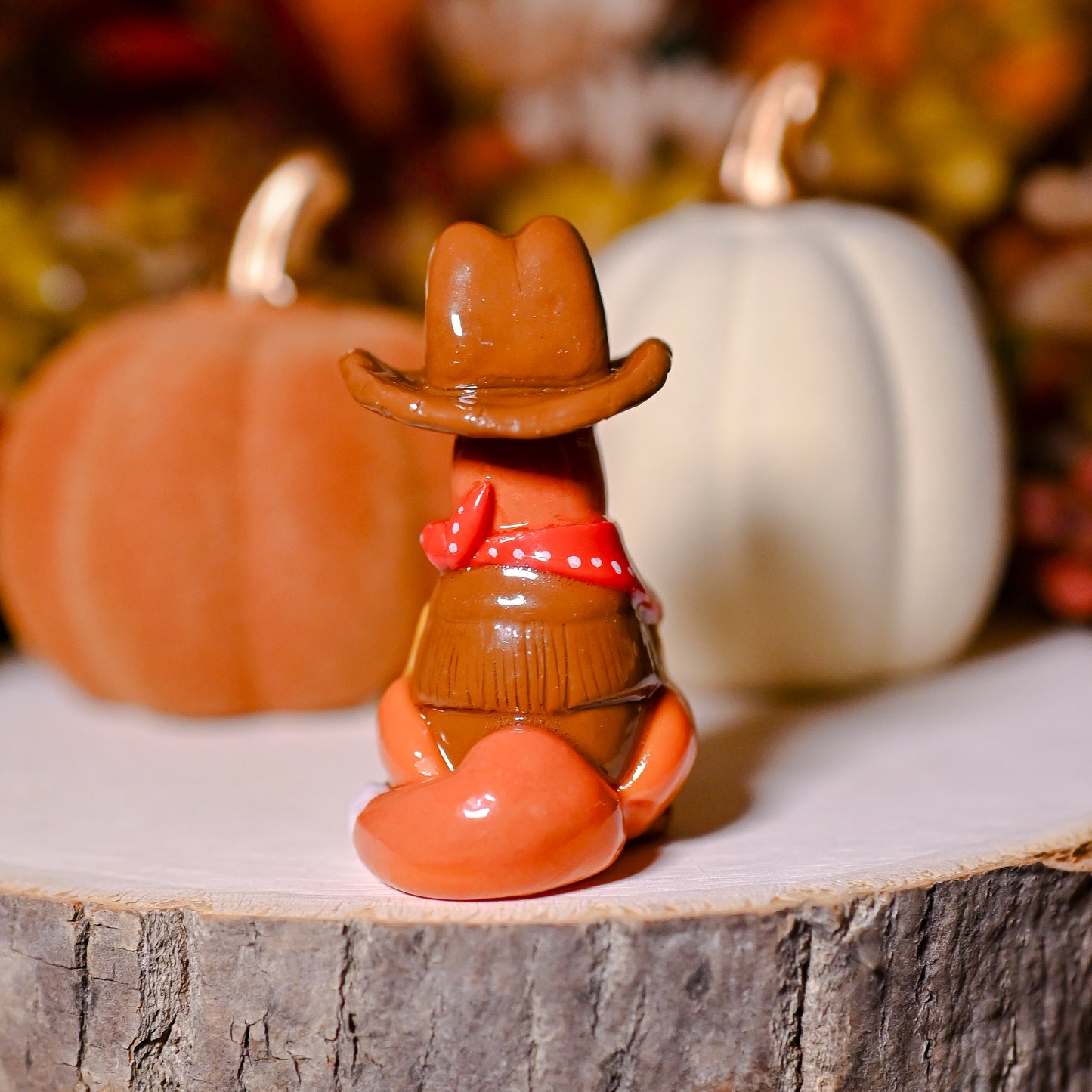 Cowboy Fox | Lil Woodsie Halloween Desk Friend