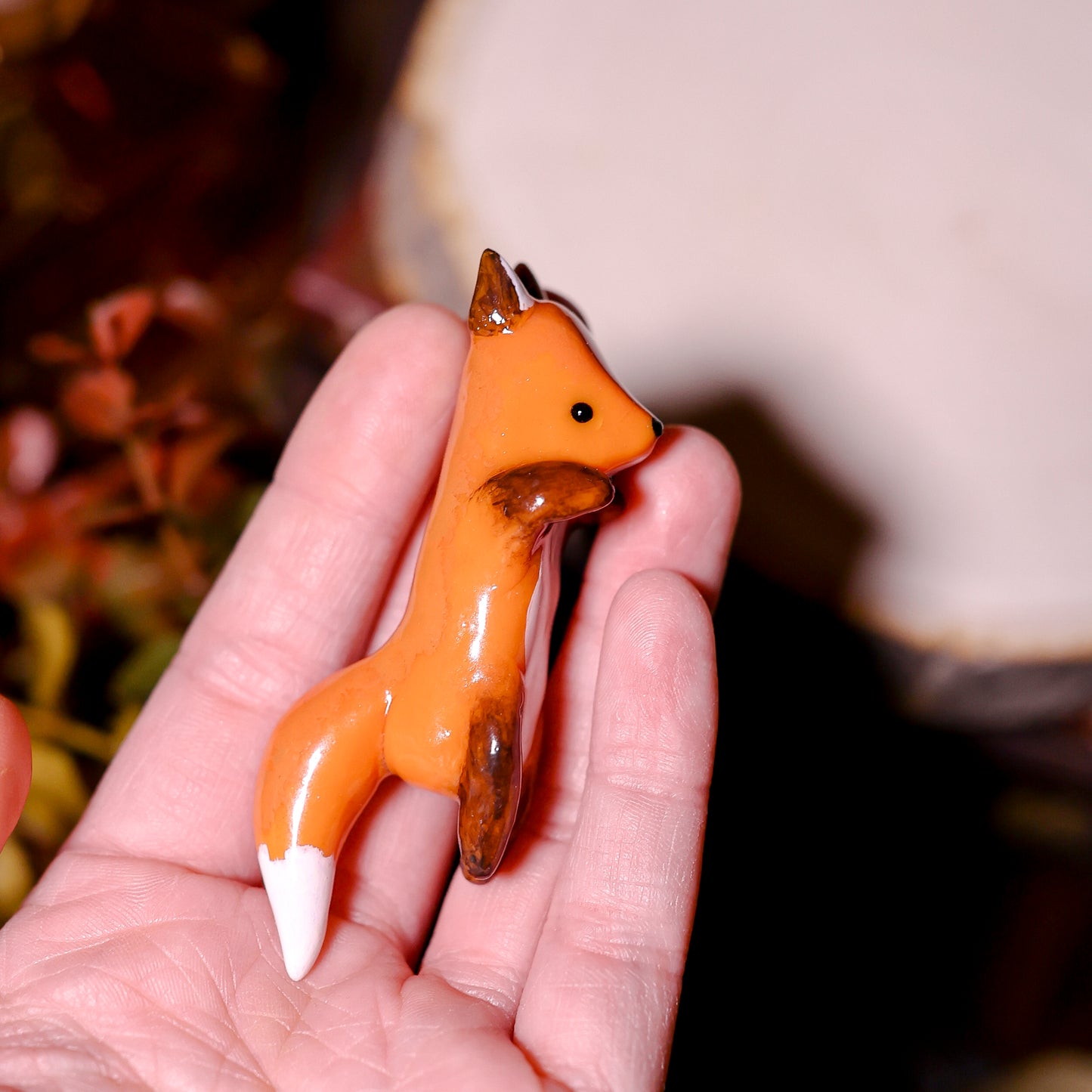 Cuddle Fox | Lil Woodsie Worry Stone and Phone Hipper