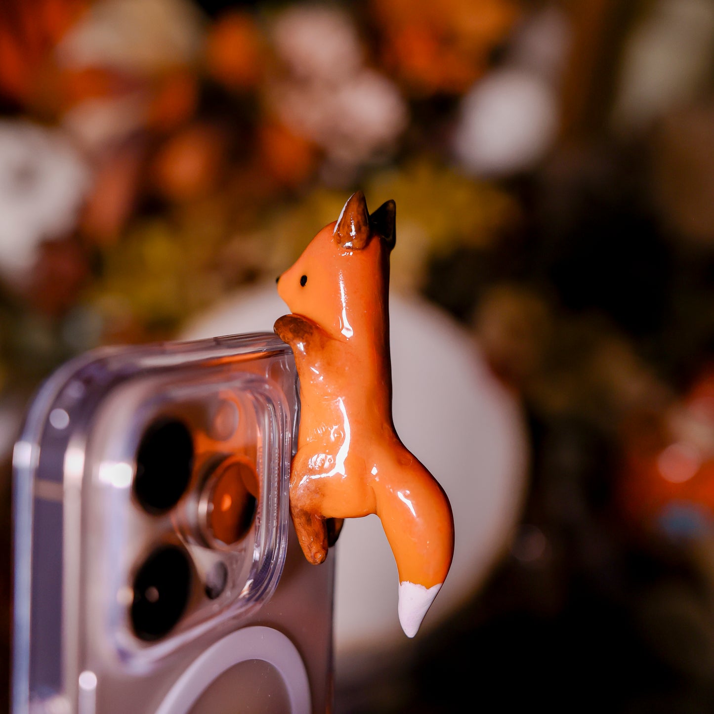 Cuddle Fox | Lil Woodsie Worry Stone and Phone Hipper