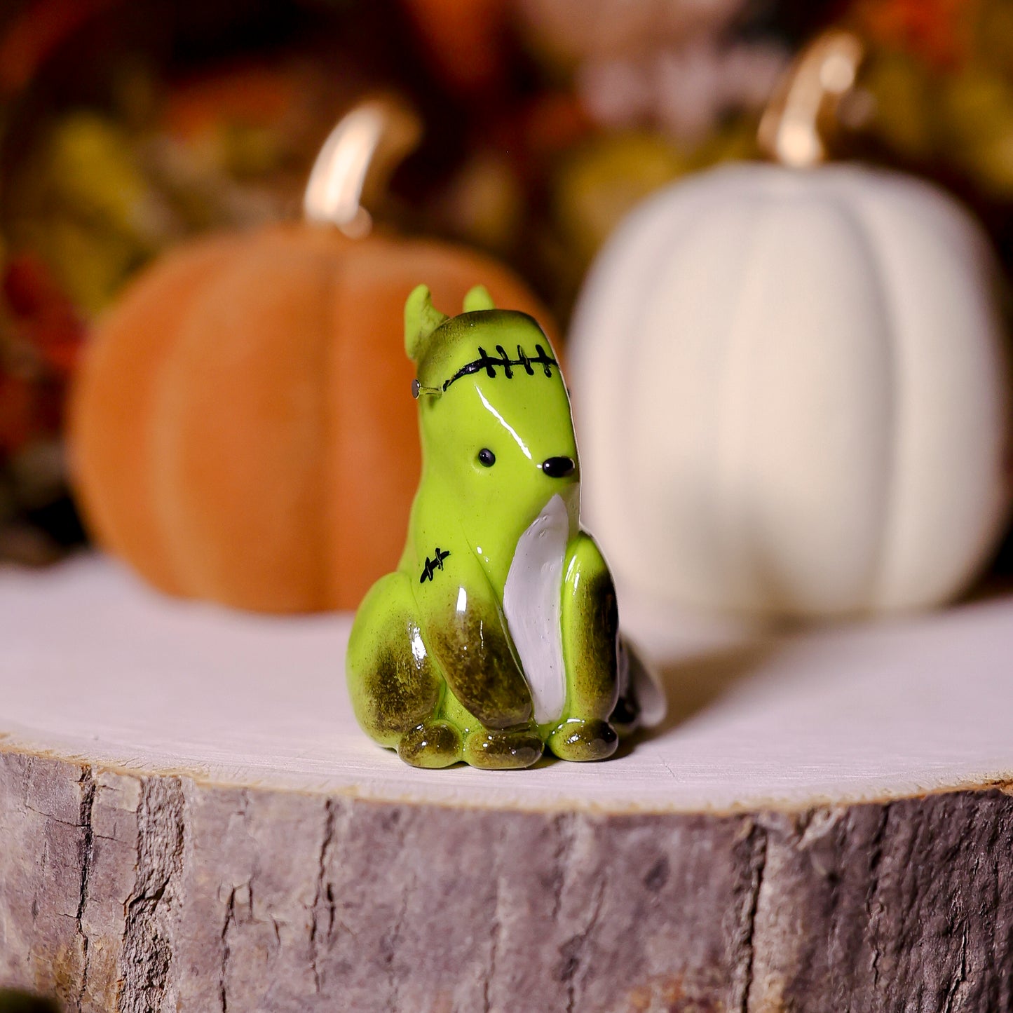FrankenFox | Lil Woodsie Halloween Desk Friend