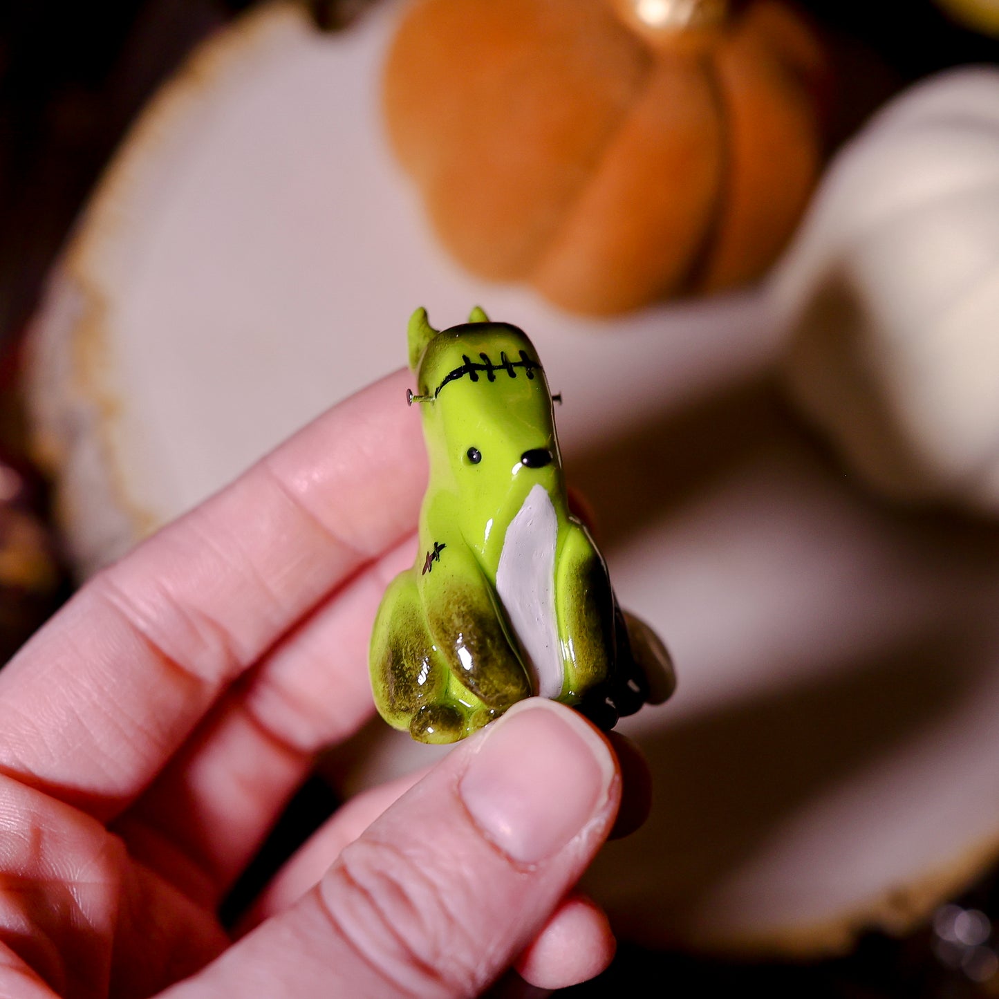 FrankenFox | Lil Woodsie Halloween Desk Friend