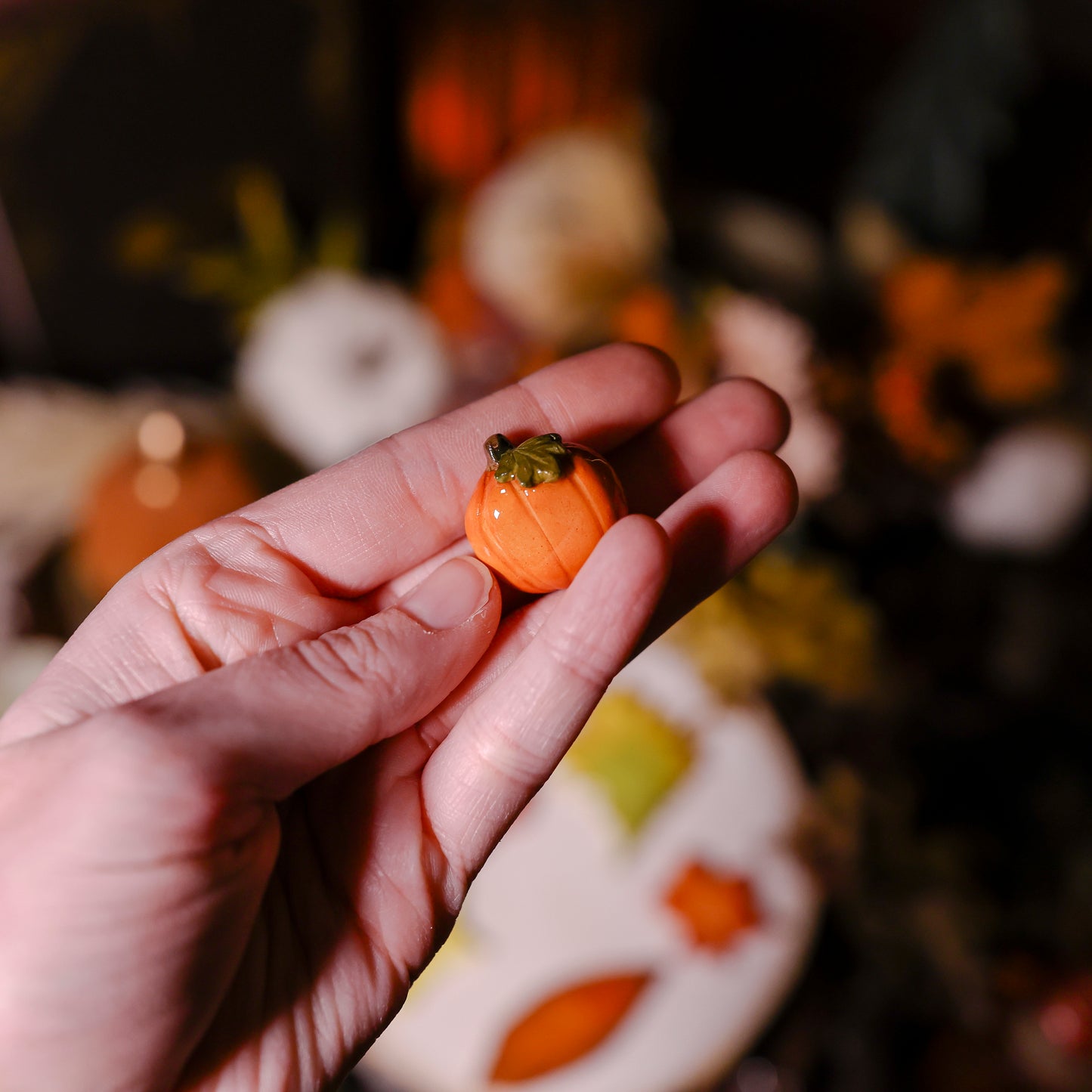 Fall Leaves and Pumpkin Magnets | Magnets