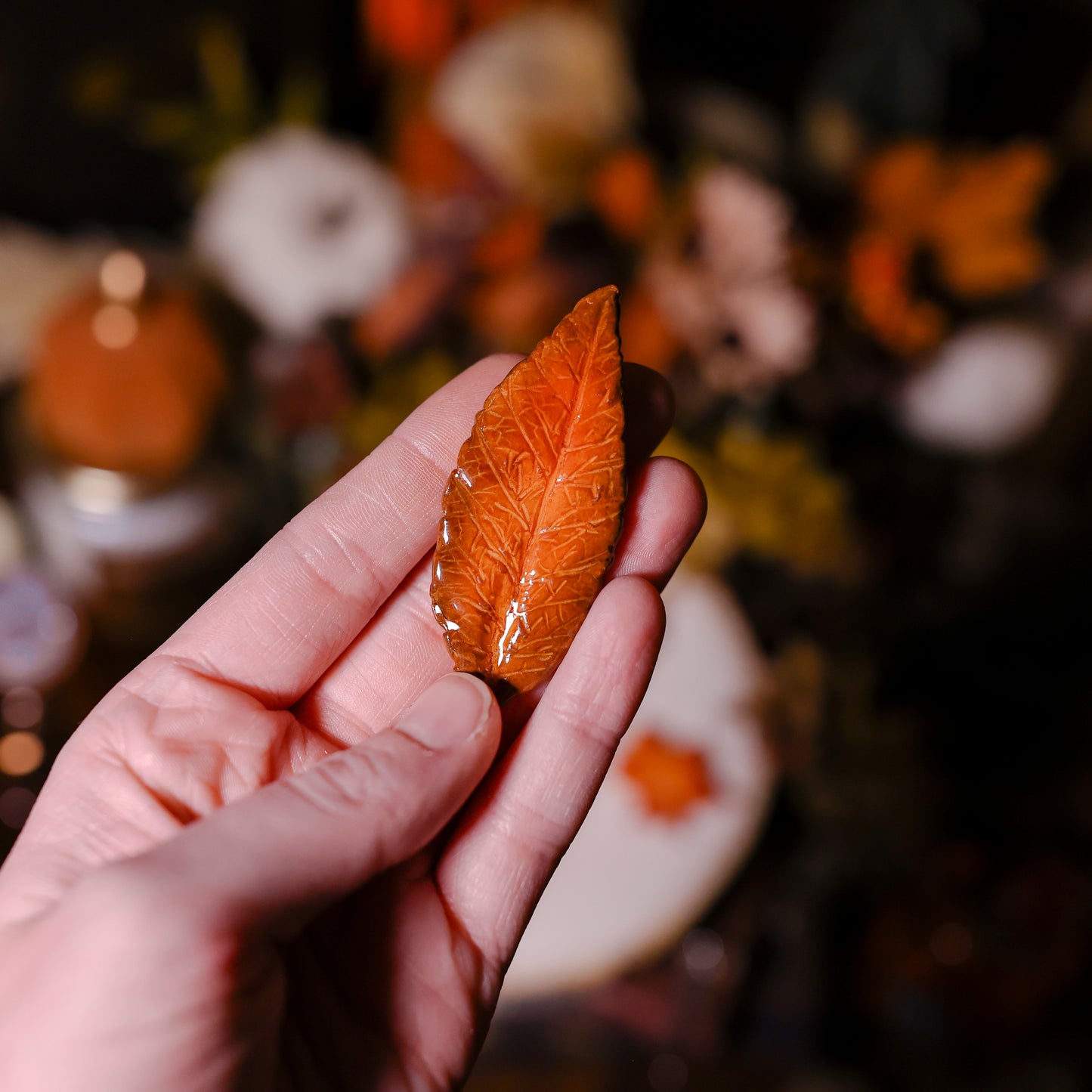 Fall Leaves and Pumpkin Magnets | Magnets