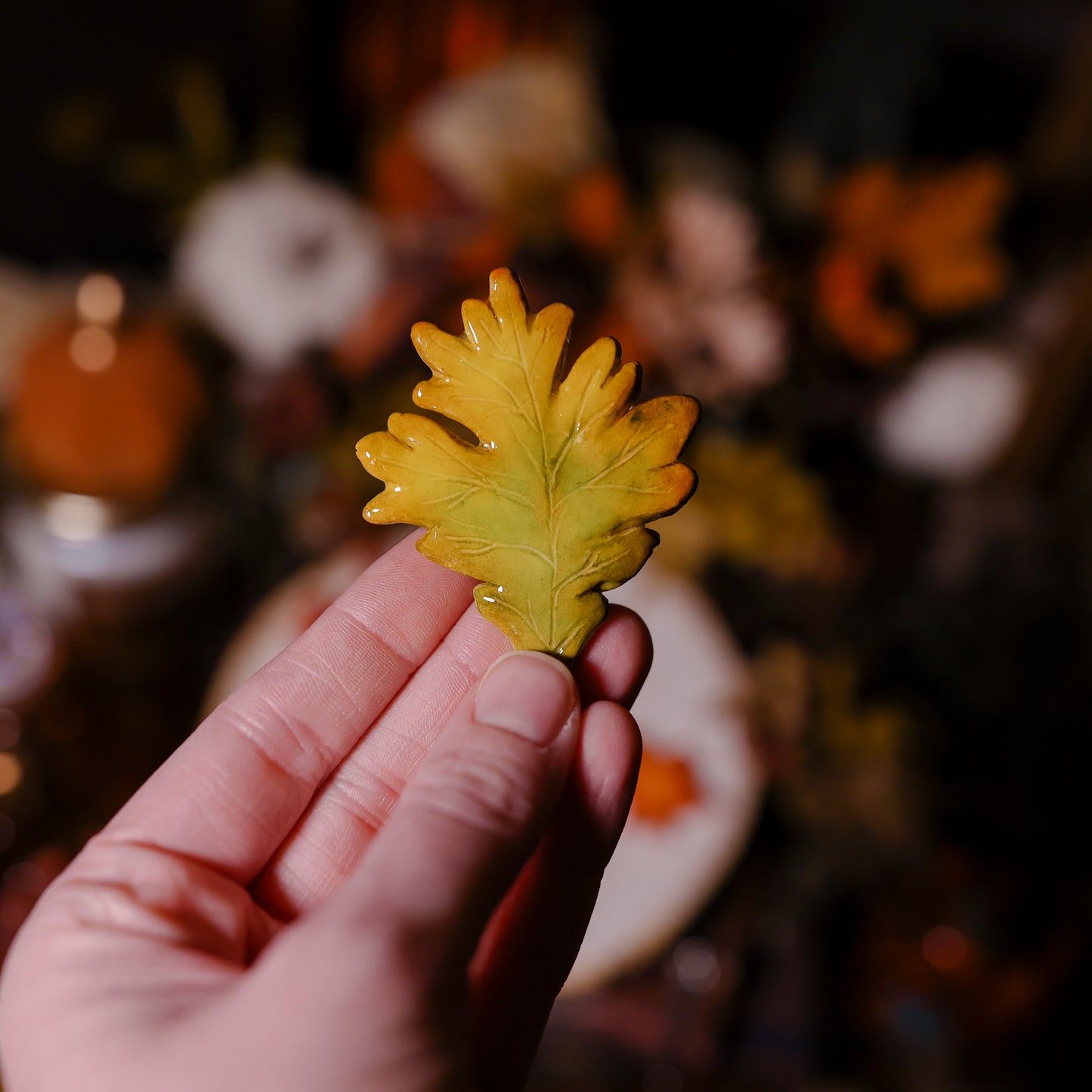 Fall Leaves and Pumpkin Magnets | Magnets