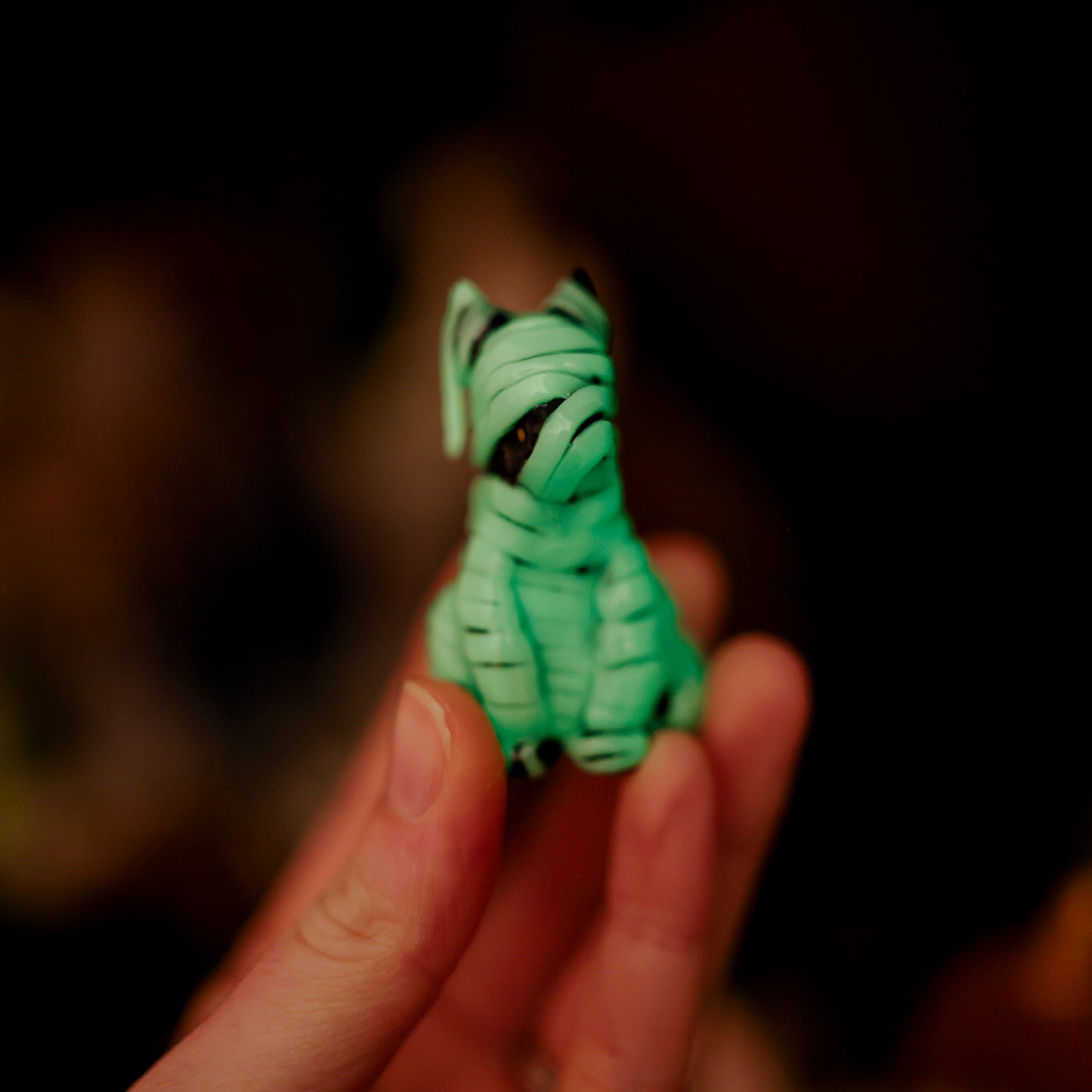 Mummy Fox | Lil Woodsie Halloween Desk Friend