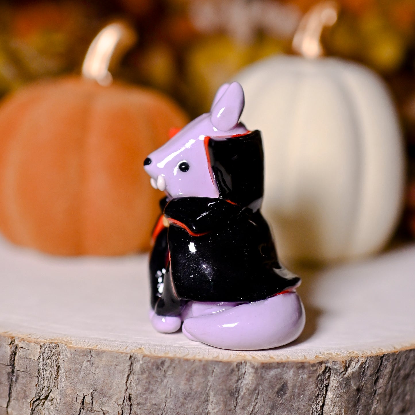 Vampire Fox | Lil Woodsie Halloween Desk Friend