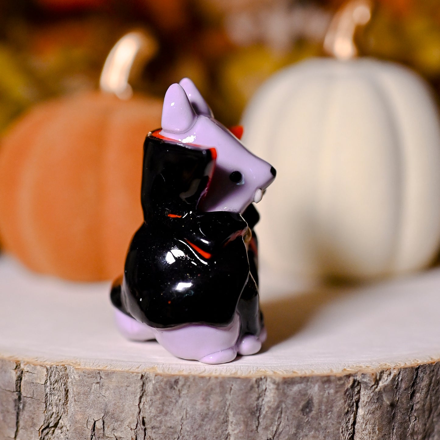 Vampire Fox | Lil Woodsie Halloween Desk Friend