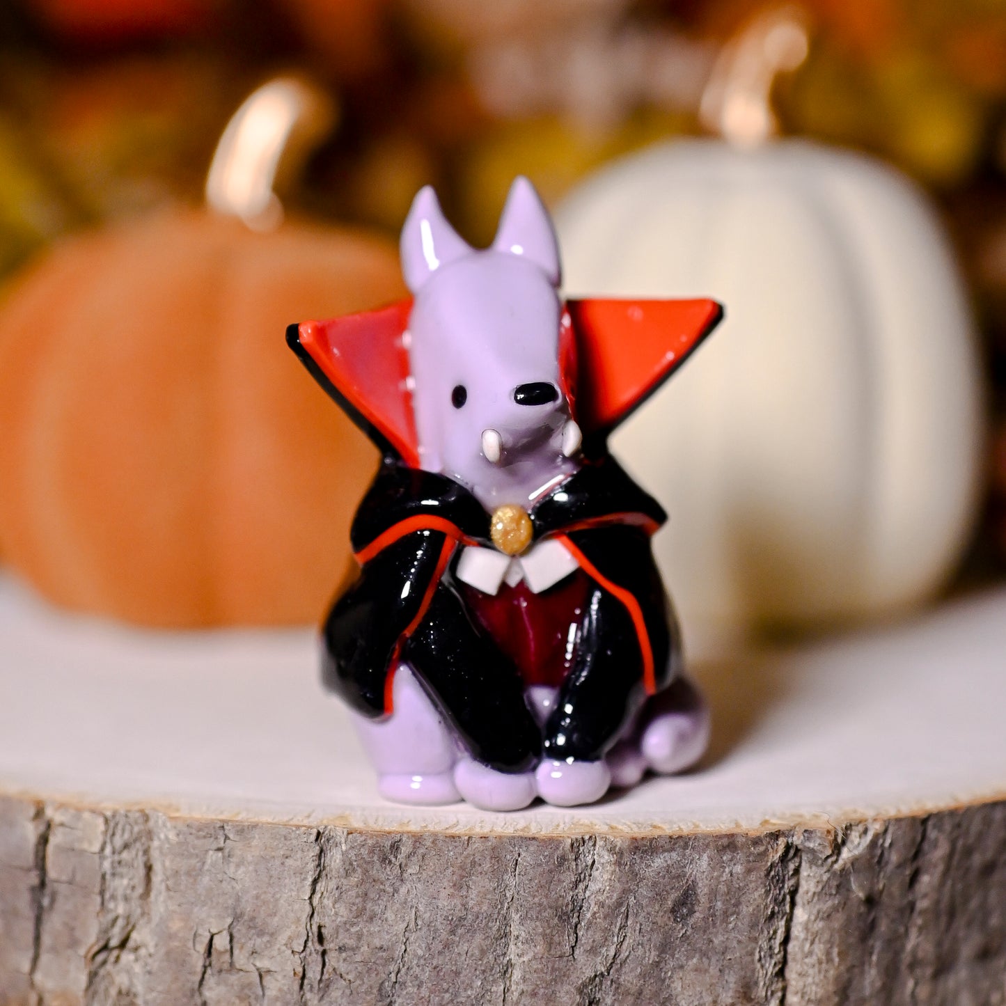 Vampire Fox | Lil Woodsie Halloween Desk Friend