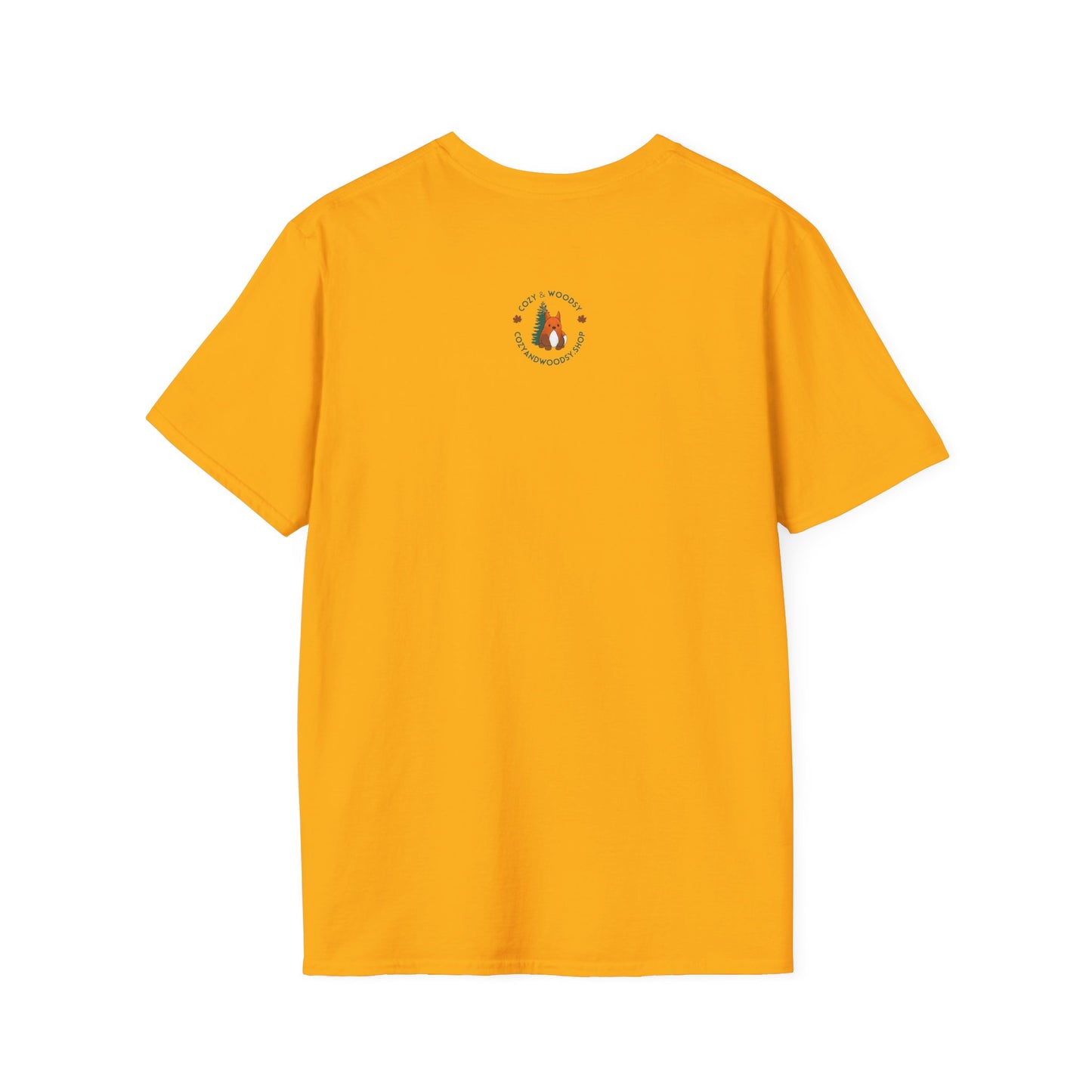 Cozy Halloween Foxes | Unisex Softstyle T-Shirt
