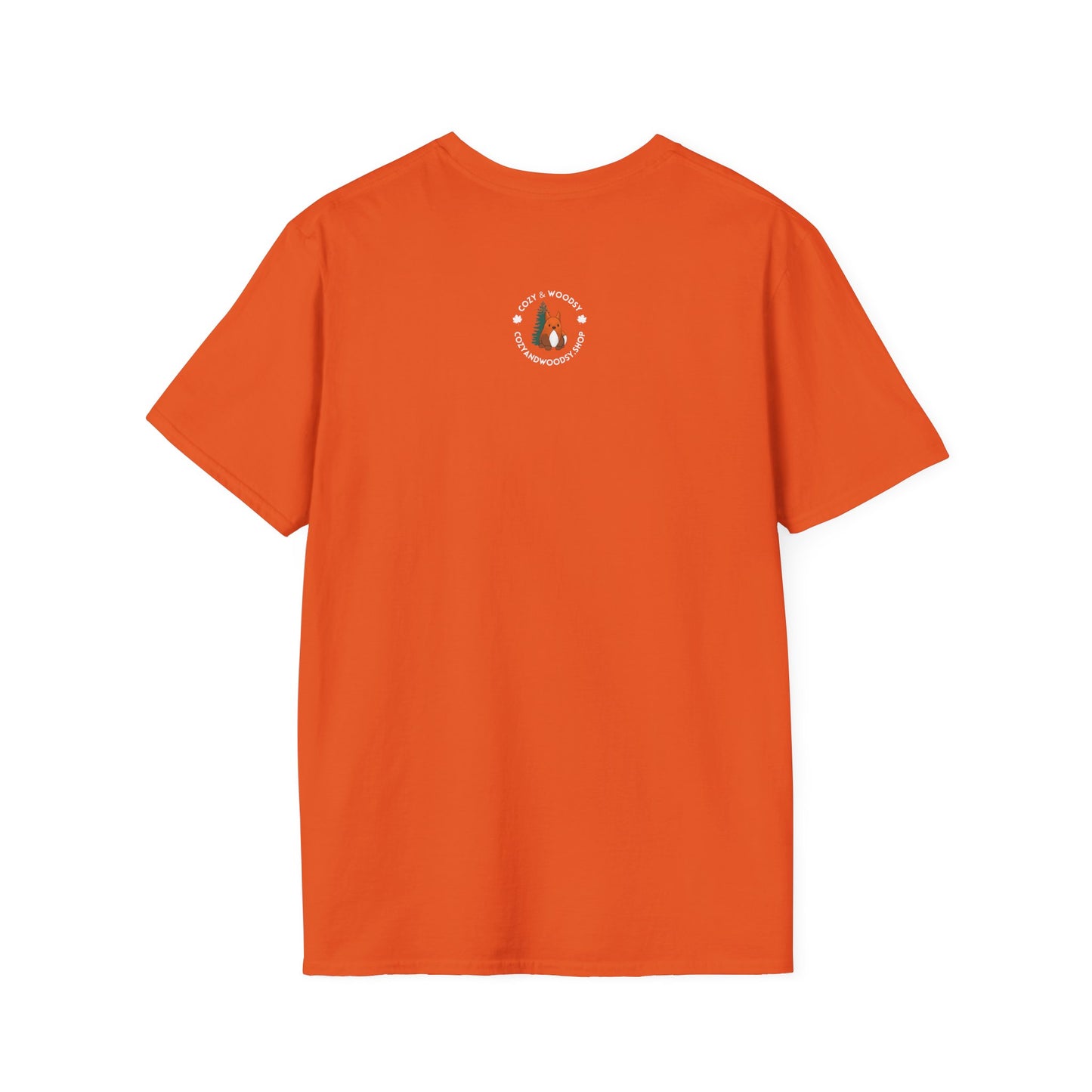 Cozy Halloween Foxes | Unisex Softstyle T-Shirt