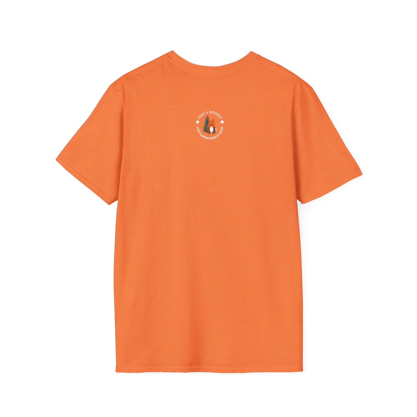 Cozy Halloween Foxes | Unisex Softstyle T-Shirt
