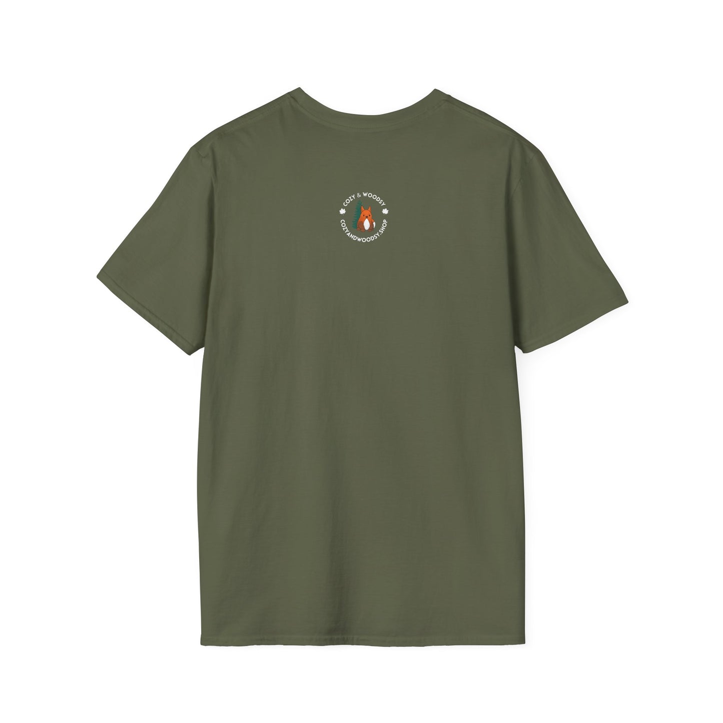 Cozy Halloween Foxes | Unisex Softstyle T-Shirt