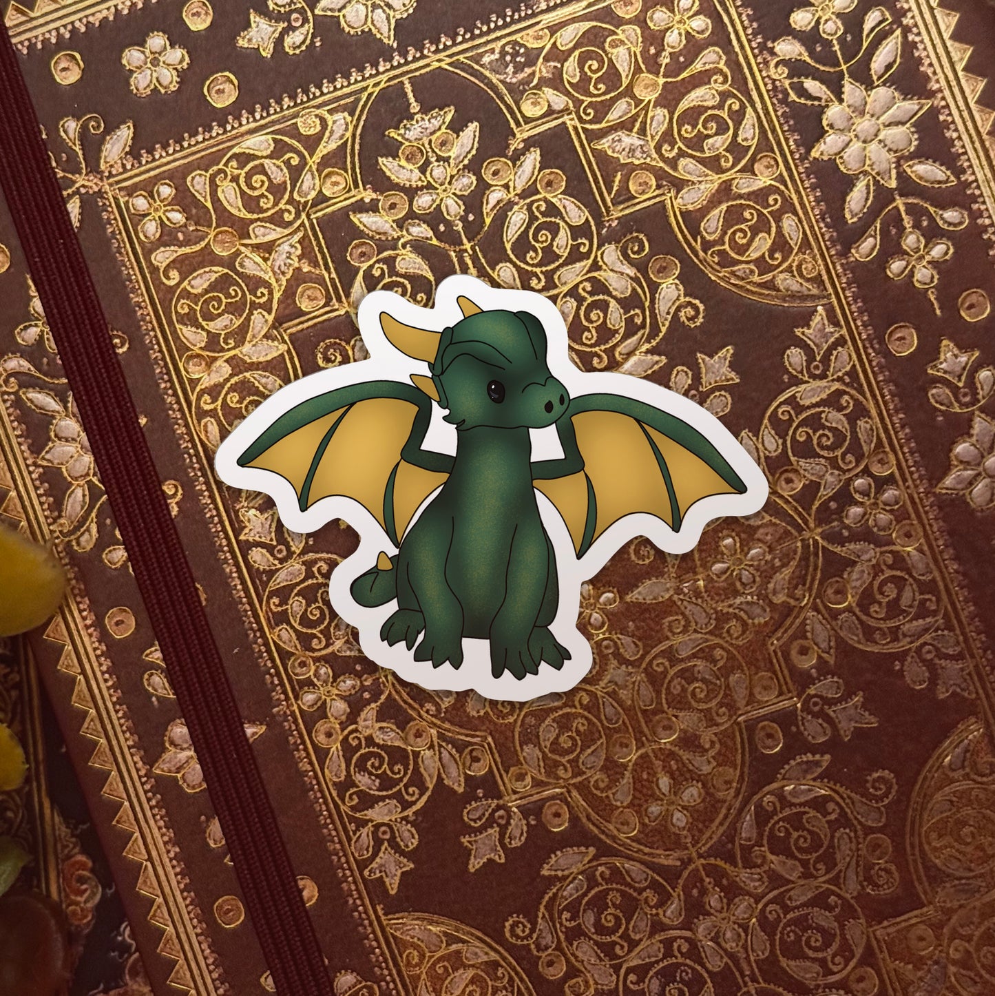 Shining Green & Violet Storm Sticker Set | Dragon Collection