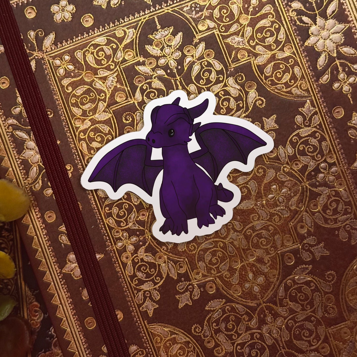 Shining Green & Violet Storm Sticker Set | Dragon Collection