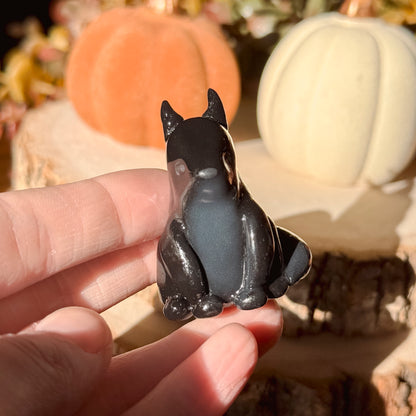 Cozy Black Fox | Lil Woodsie Desk Friend