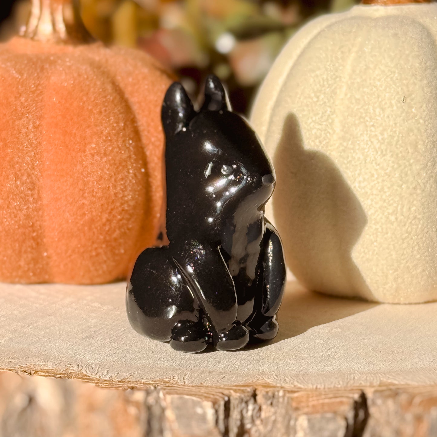 Cozy Black Fox | Lil Woodsie Desk Friend