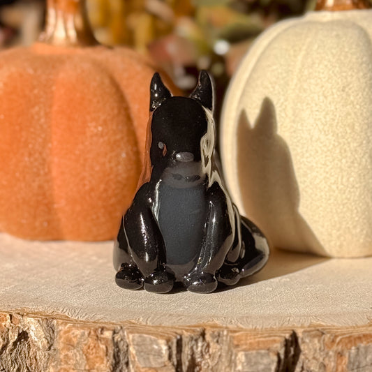 Cozy Black Fox | Lil Woodsie Desk Friend