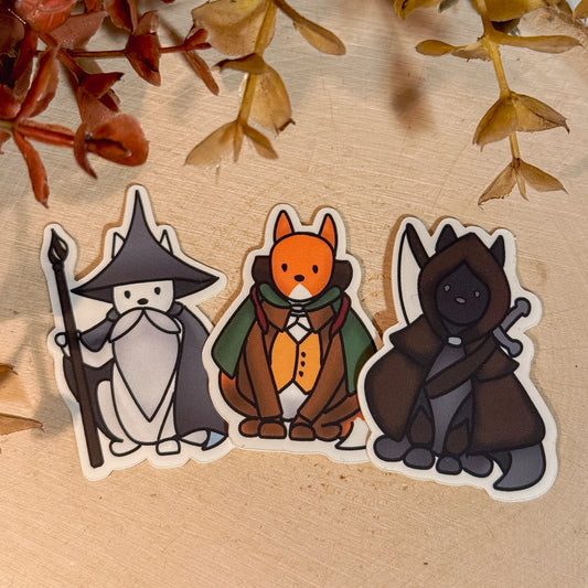 Fantasy Fox Sticker Set | Fantasy Fox Collection