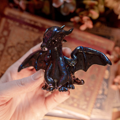 Midnight Dragon | Lil Woodsie Desk Friend