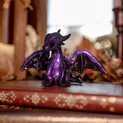 Violet Storm Dragon | Lil Woodsie Desk Friend