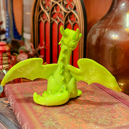 Green Flash Dragon | Lil Woodsie Desk Friend