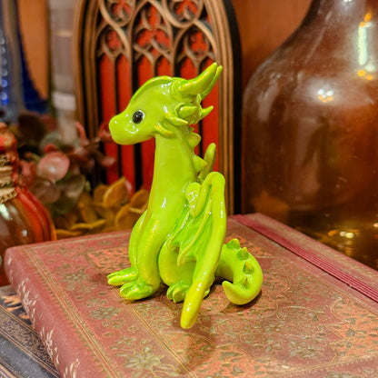 Green Flash Dragon | Lil Woodsie Desk Friend