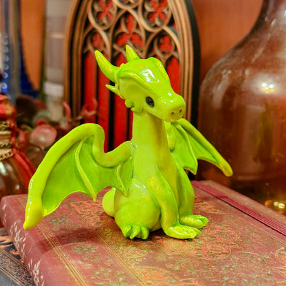 Green Flash Dragon | Lil Woodsie Desk Friend