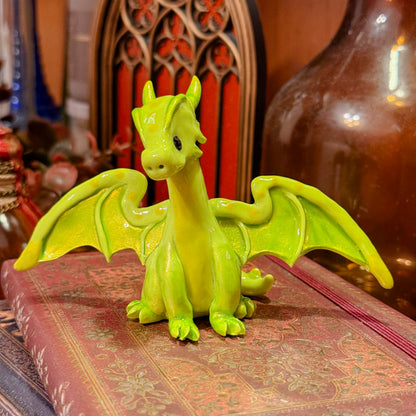 Green Flash Dragon | Lil Woodsie Desk Friend