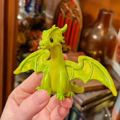 Green Flash Dragon | Lil Woodsie Desk Friend