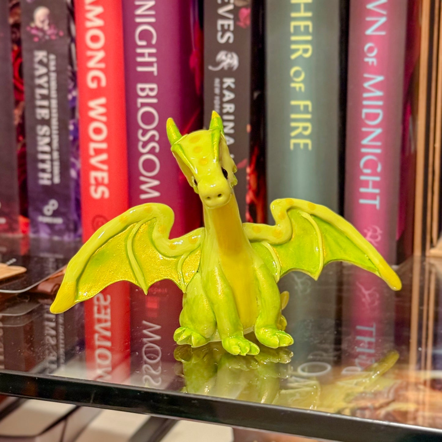 Green Flash Dragon | Lil Woodsie Desk Friend