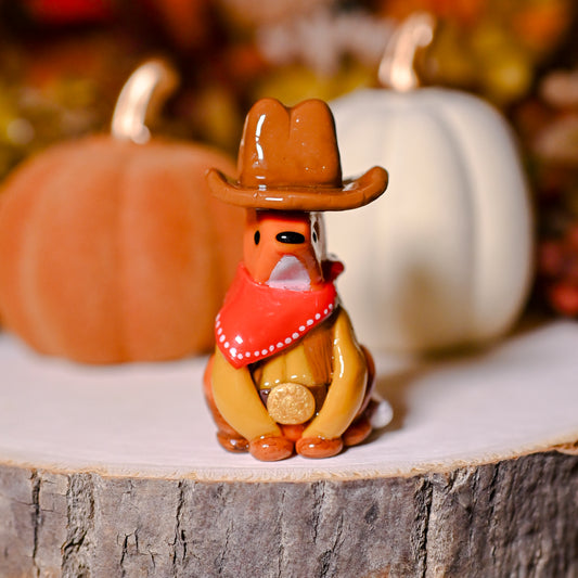 Cowboy Fox | Lil Woodsie Halloween Desk Friend