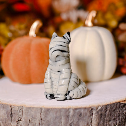 Mummy Fox | Lil Woodsie Halloween Desk Friend