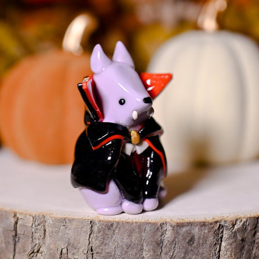 Vampire Fox | Lil Woodsie Halloween Desk Friend