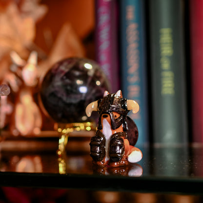 PREORDER: Fox Ro Dah | FANTASY FOX | Bookshelf Decor + Desk Friend