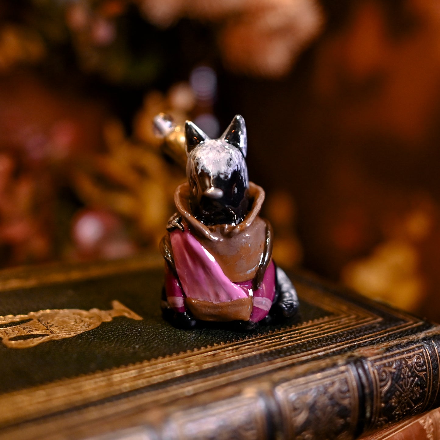 PREORDER: Mage Fox | FANTASY FOX | Bookshelf Decor + Desk Friend