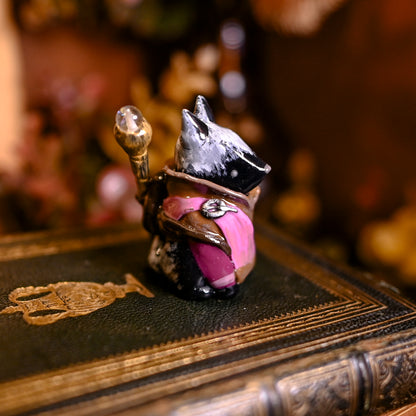PREORDER: Mage Fox | FANTASY FOX | Bookshelf Decor + Desk Friend